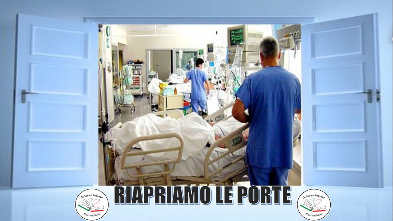 OPERAZIONE “RIAPRIAMO LE PORTE”, IL COMITATO “DI SANA E ROBUSTA COSTITUZIONE” AL COSPETTO DI PREGLIASCO