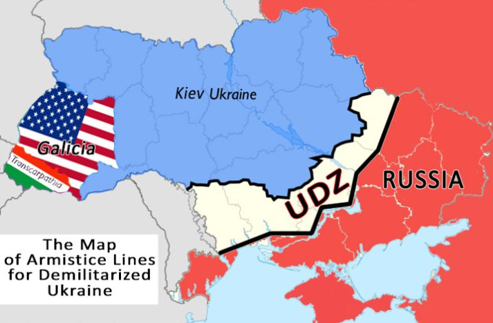 Una possibile soluzione per la crisi ucraina – una linea smilitarizzata come quella che aveva separato le due Coree nel 1953