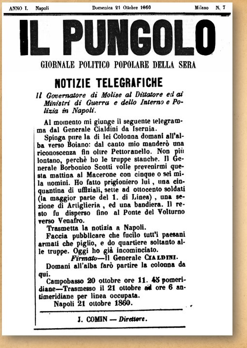 Macellai dei Risorgimento: Generale Enrico Cialdini Macellai dei Risorgimento: Generale Enrico Cialdini