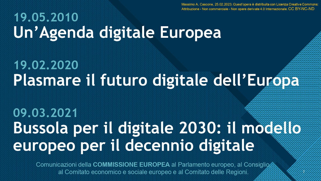Massimo A. Cascone - La digitalizzazione in Europa - Convegno Bologna 25 febbraio 2023_2