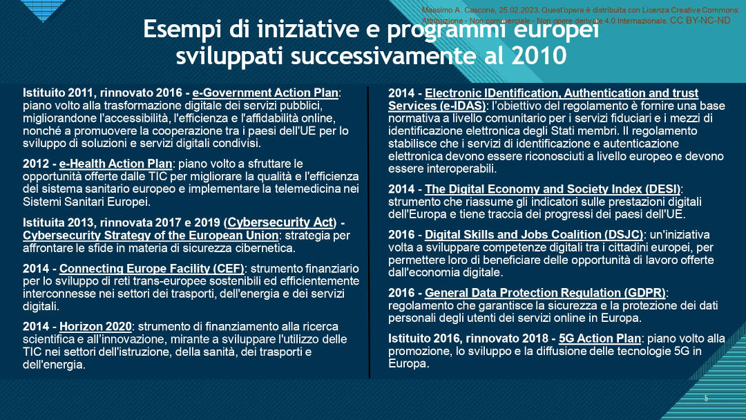 Massimo A. Cascone - La digitalizzazione in Europa - Convegno Bologna 25 febbraio 2023_page-0005