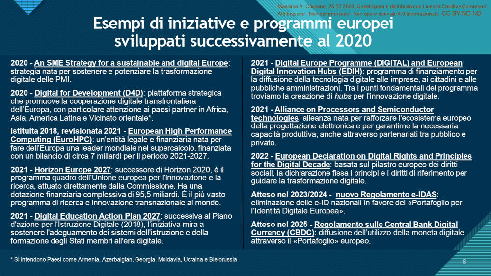 Massimo A. Cascone - La digitalizzazione in Europa - Convegno Bologna 25 febbraio 2023_page-0018