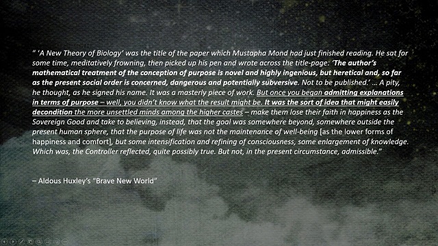 Uno studio sull’abolizione dell’Uomo