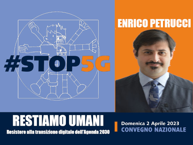 Enrico Petrucci - Convegno “Restiamo umani, resistere alla transizione digitale dell’Agenda 2030”