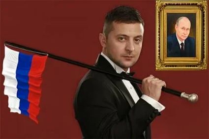 Vladimir Zelensky, eroe della Russia