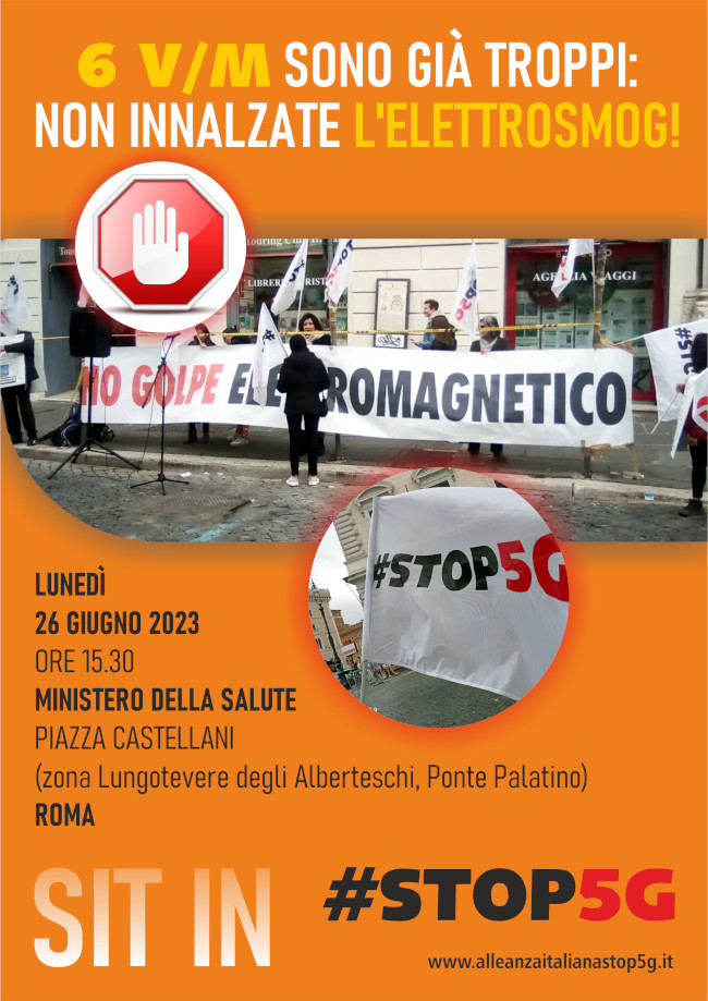 stop 5g 26 giugno