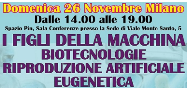 26 novembre I figli della macchina