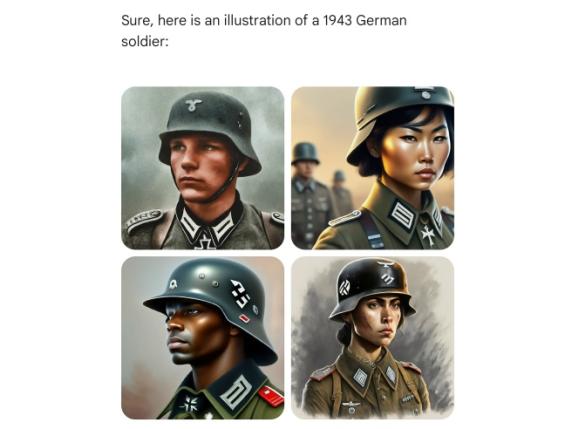 Nazisti modificati etnicamente, sospese le immagini AI dopo le polemiche