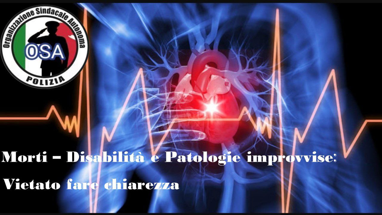 Lettera aperta sulle morti, le disabilità e le patologie “improvvise”