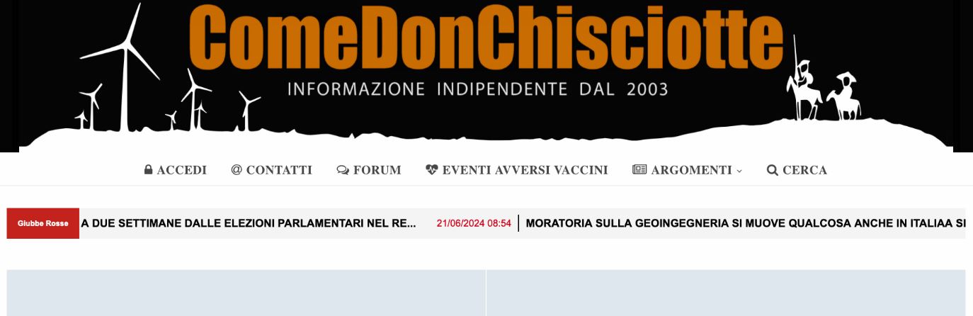 ticker Giubbe Rosse