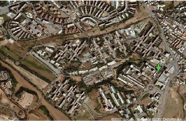 Roma. Quartiere Laurentino 38 visto dall'alto.