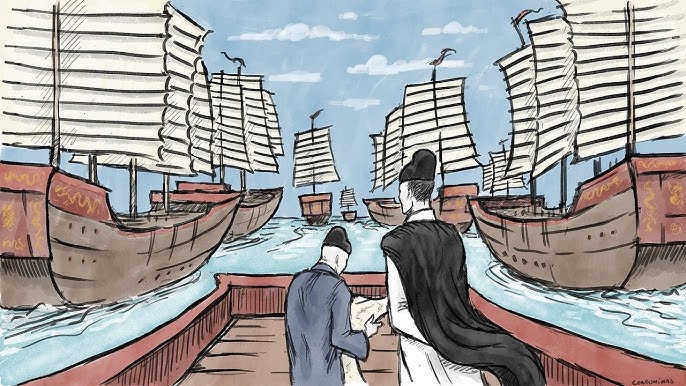 La prima volta della Cina in America