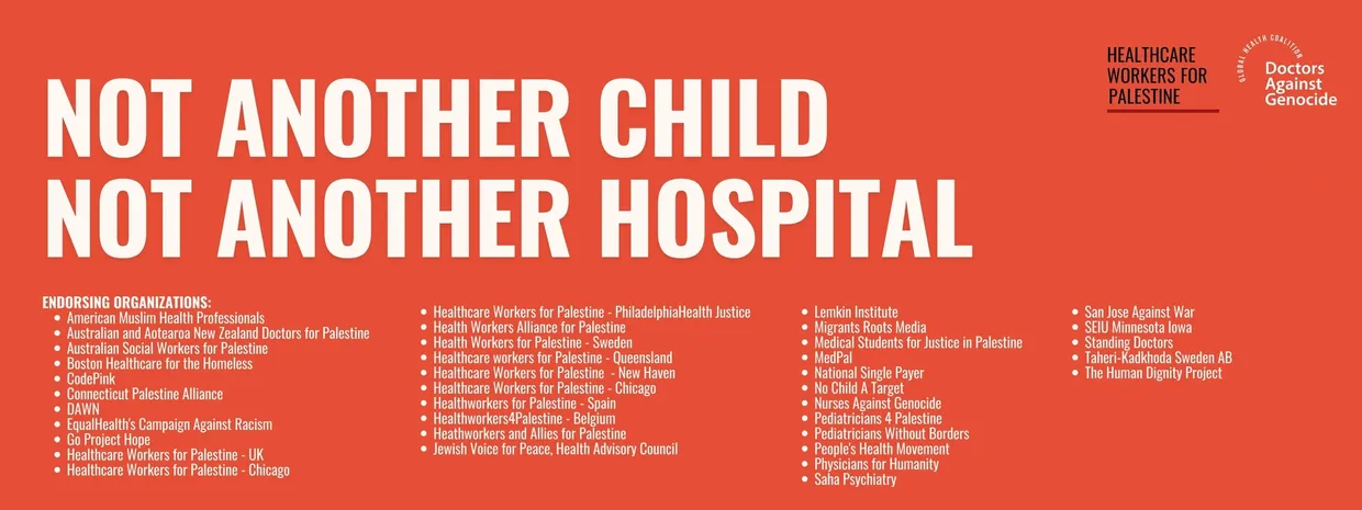 83° Incontro della International Peace Coalition: "Non un altro bambino, non un altro ospedale"