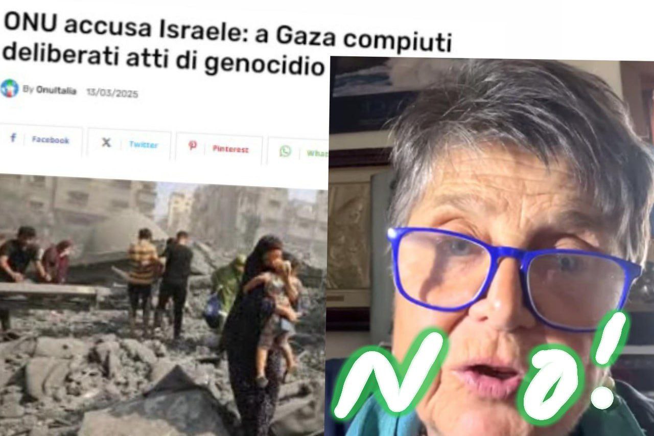 C’È UN GENOCIDIO A GAZA – Risposta pubblica a Silvana De Mari