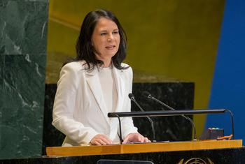 Annalena Baerbock all'ONU - dov'è lo scandalo?