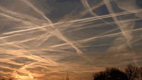 Non sono scie chimiche. Sono scie di condensazione (che provocano tumori!)