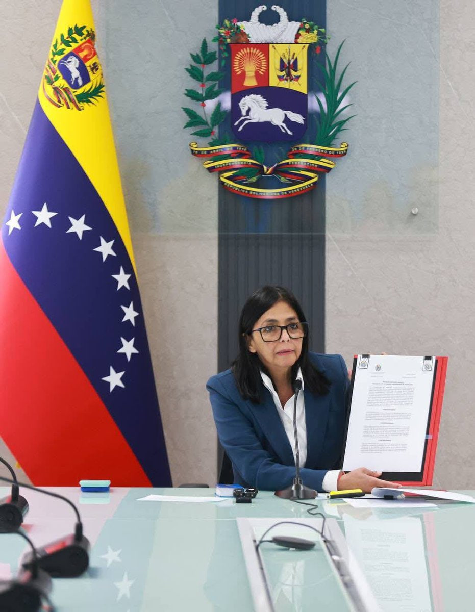 La Presidente ad interim Delcy Rodriguez agli Usa: "Liberate Maduro, il Venezuela non sarà mai più una colonia"