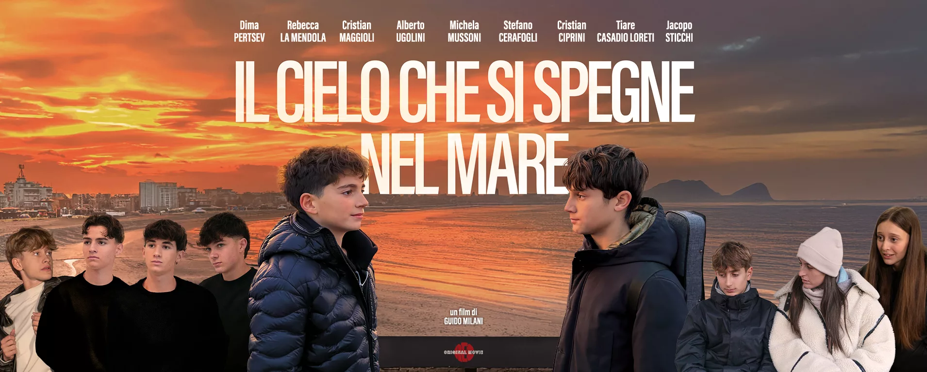 "Il cielo che si spegne nel mare"