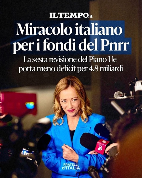 L'IMBROGLIO DELLA «PIOGGIA DI MILIARDI» DEL PNRR EUROPEO