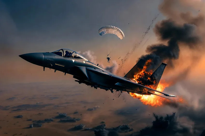 Giornata nera per l'US Air Force: tre caccia abbattuti, un’umiliazione storica mentre il conflitto esplode
