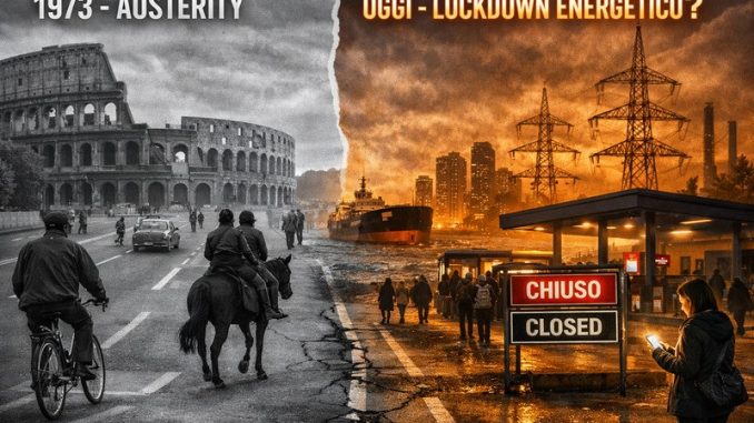 COSA DOVREBBE FARE L'ITALIA PER NON SPROFONDARE NELLA CRISI ENERGETICA