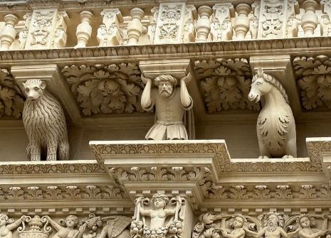 Particolare cattedrale di Lecce