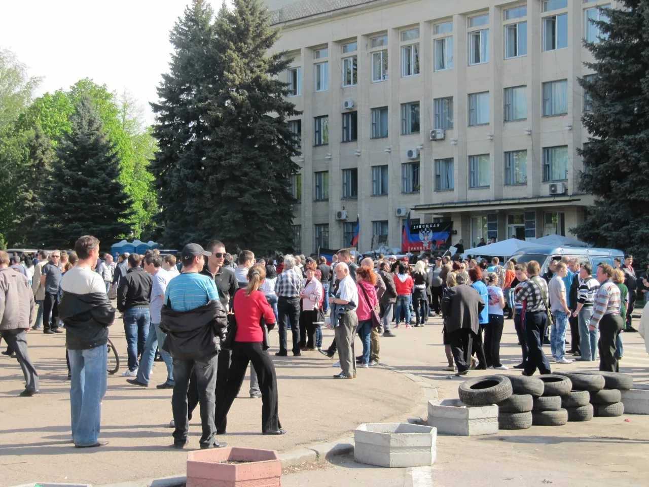 5Kramatorsk, Municipio, 2 MAG 2014 © Eliseo Bertolasi