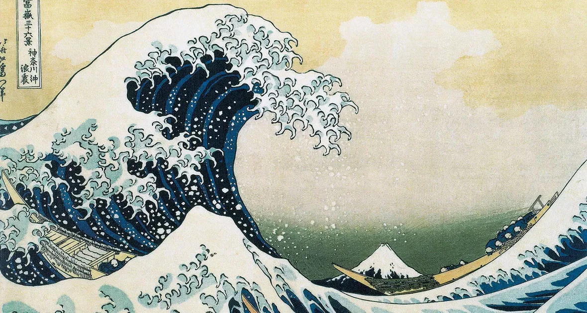 La Grande Onda di Hokusai
