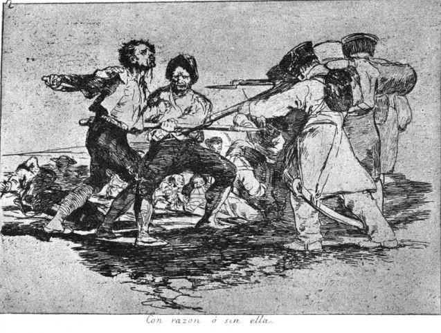 I disastri della guerra di Goya