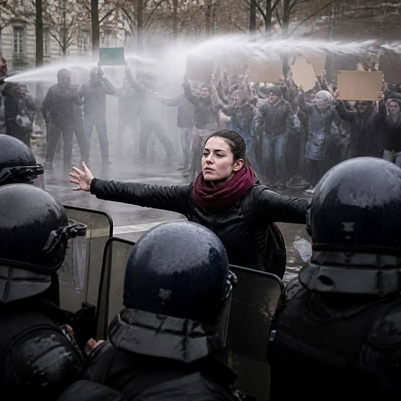 Protesta studentesca contro la guerra